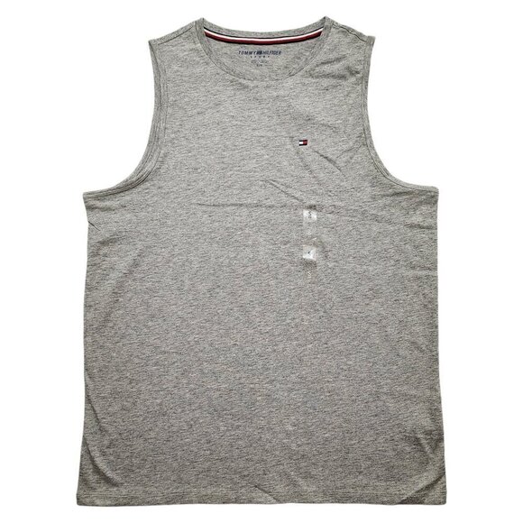 Tommy Hilfiger Men's Tank Top Muscle Essential Logo Lounge Sleeveless Size Small - Picture 1 of 9